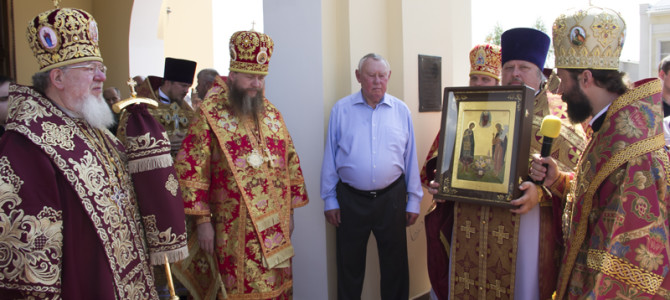 Наш приход принял участие в торжествах, посвящённых 10-летию освящения Ильинского кафедрального собора